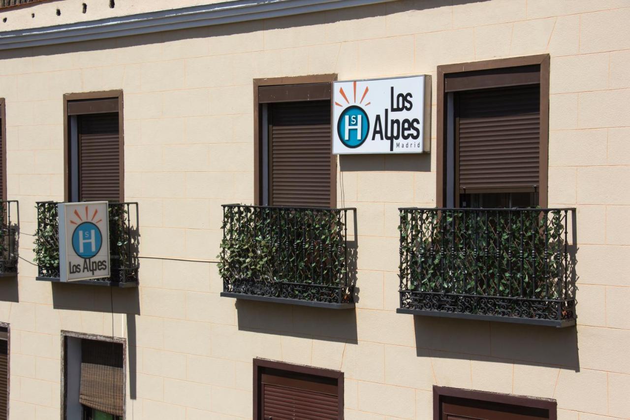 Hostal Los Alpes Madrid Kültér fotó
